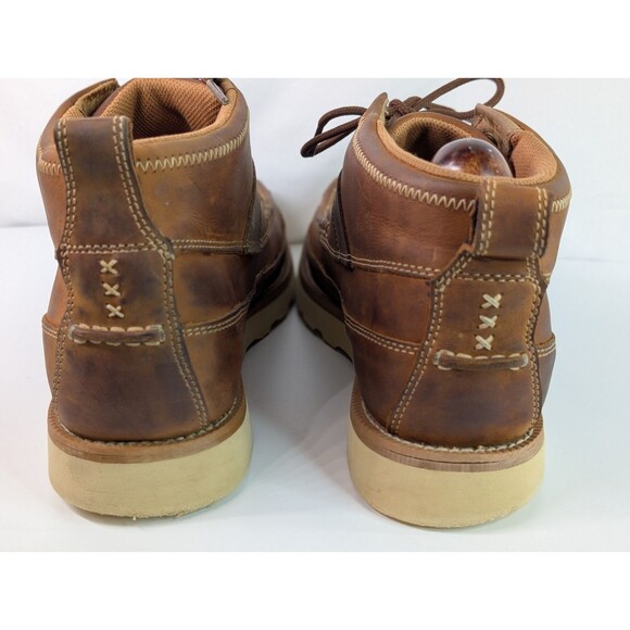 Twisted X 4" Wedge Sole Soft Toe Boot Brown Mens Size 11.5 MCA0032 - Picture 9 of 13
